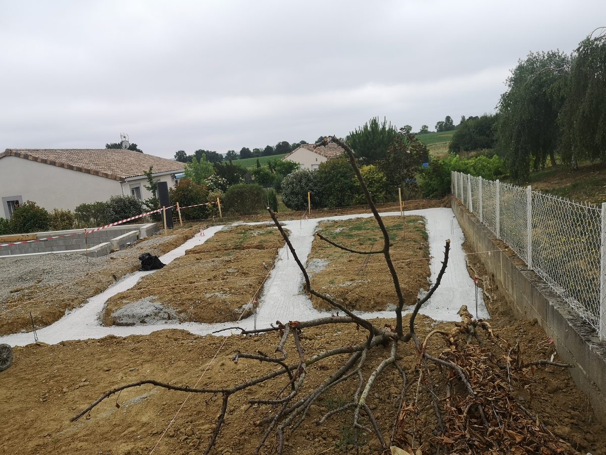 Vue d'ensemble fondations sur projet d'envergure - TERRASSUR